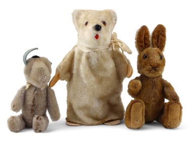 Three Piece Animal Toy Lot