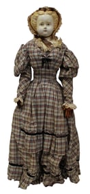 32" Composition Shoulder Head Doll