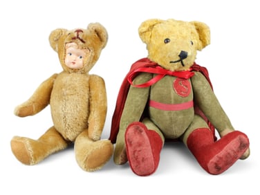 Lot of Two Interesting Vintage Bears