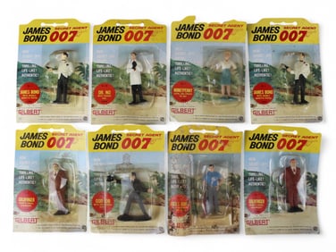 Gilbert James Bond Carded Figures