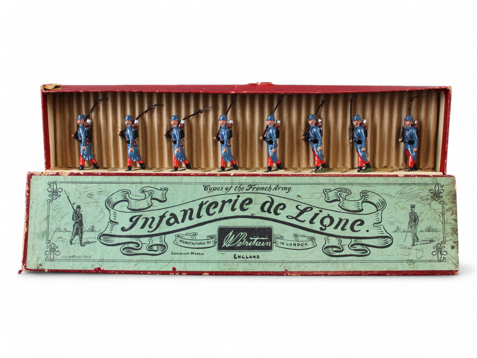 Britains set #141, Infanterie de Ligne Boxed (1 of 3)