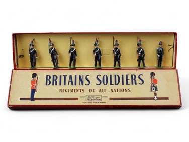 Britains Set #1437 Italian Boxed Infantry