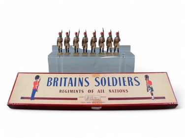 Britains set #225 King's African Rifles Boxed