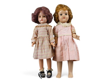 Doll Lot of 2, Suzanne Effanbee and Toni Ideal
