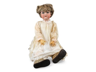 30" Simon & Halbig Bisque Head Doll