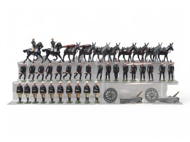Britains Mountain Artillery & King's Rifles