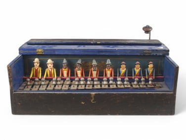 Vintage Crank Automaton Music Toy