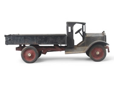 1920's Pressed Steel Dump Truck