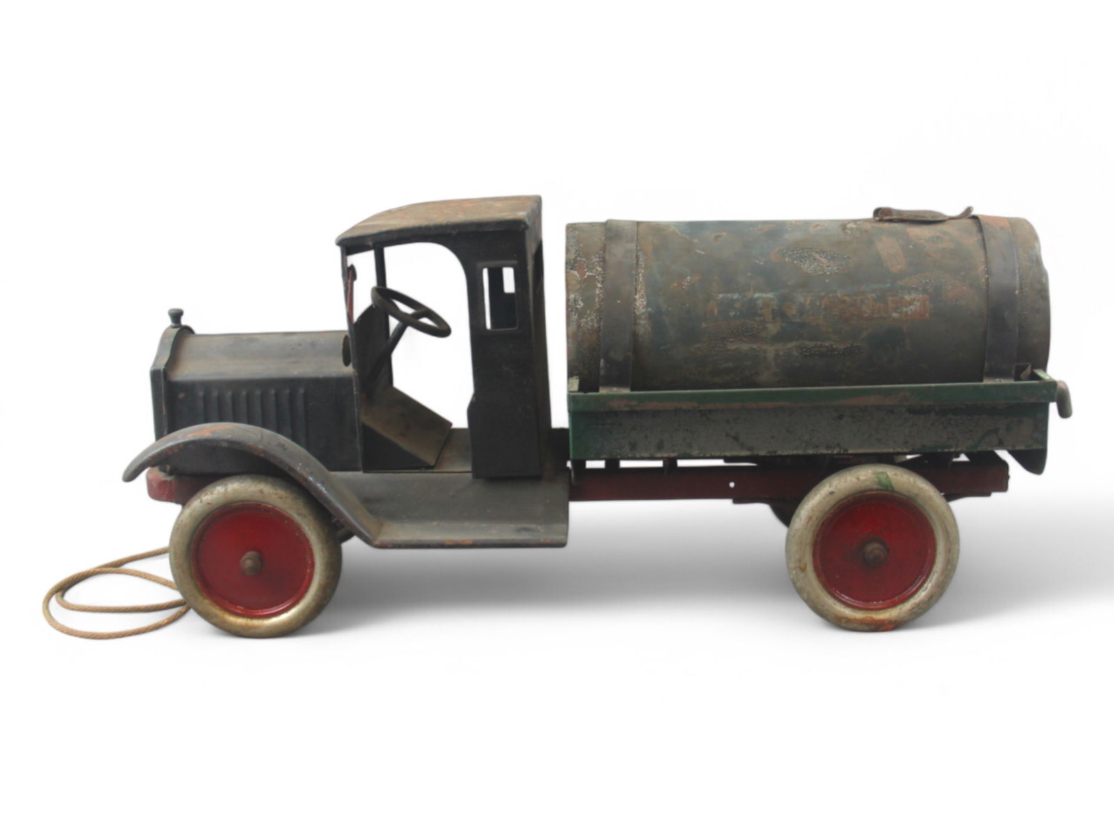 1920's Pressed Steel Water Tank Truck (1 of 7)