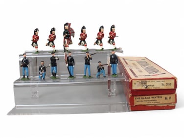 Lot of 2 Boxed Britains Toy Soldier Sets