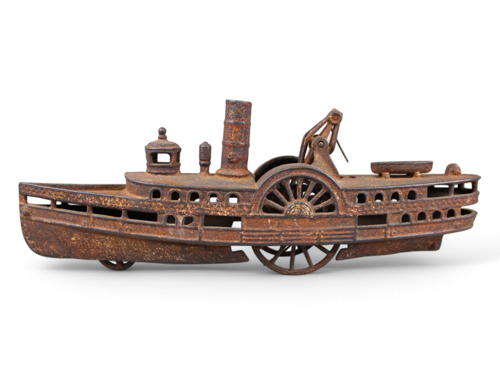 Wilkins Cast Iron Paddle Wheeler (1 of 4)