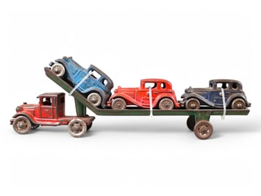 AC Williams Cast Iron Austin Car Carrier