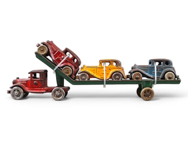 AC Williams Cast Iron Austin Car Carrier