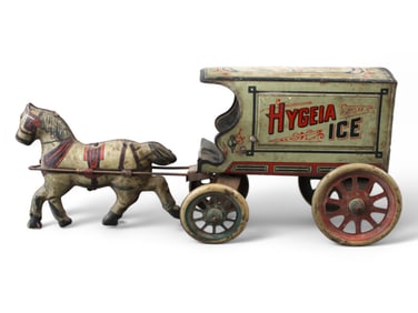 Hygeia Tin Litho Ice Wagon