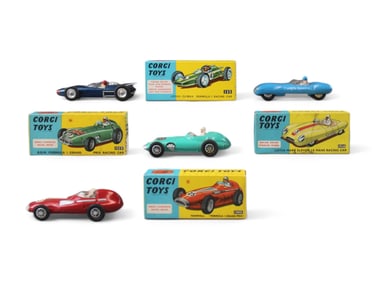 (4) Boxed Corgi Diecast Cars