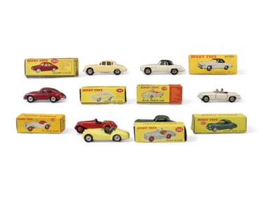 (7) Boxed Dinky Diecast Cars
