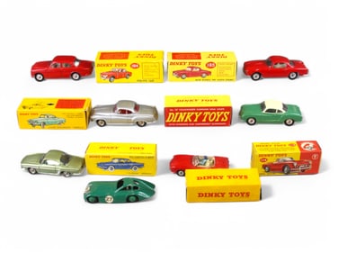 (7) Boxed Dinky Diecast Cars