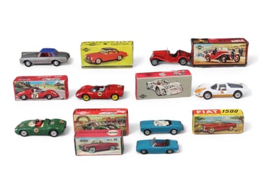 (7) Boxed Mercury Diecast Cars