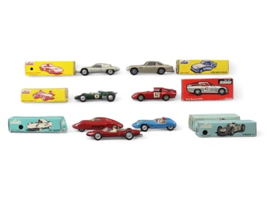 (7) Boxed Solido Diecast Cars