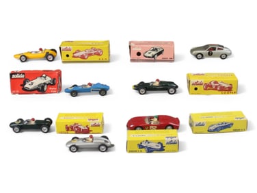 (7) Boxed Solido Diecast Cars