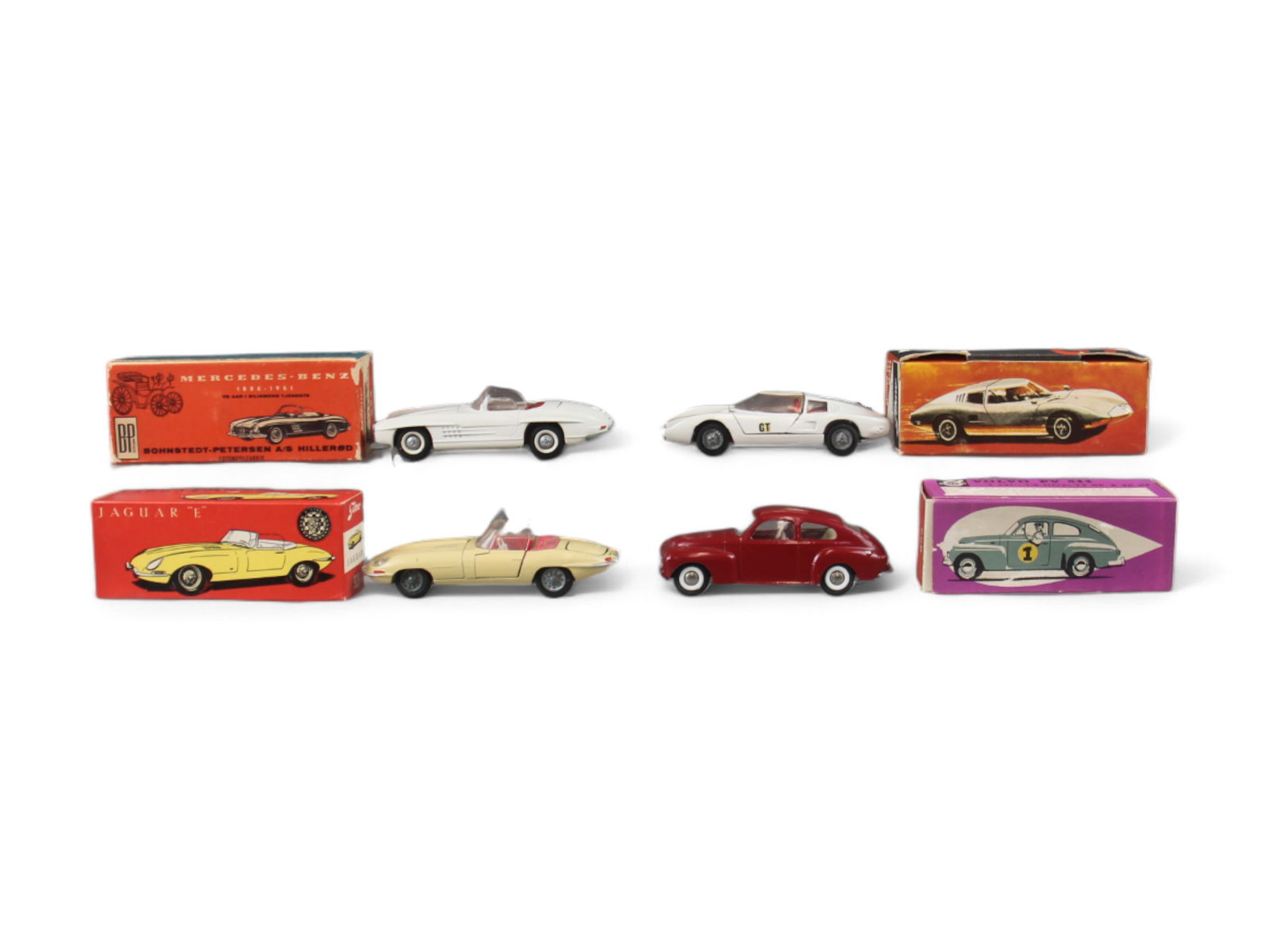 (4) Boxed Tekno Diecast Cars (1 of 6)