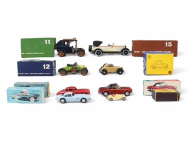 (8) Boxed Diecast Cars