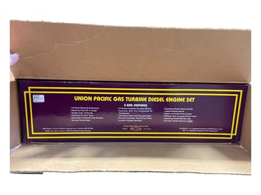 MTH 2124LP UP Turbine 3-Unit Set