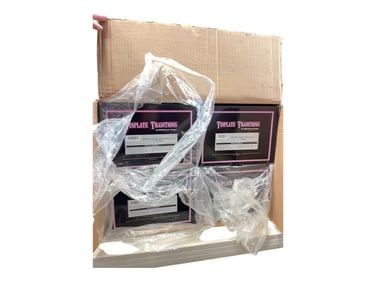 4 MTH 10-5021 Orange Passenger Cars