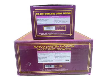 MTH 20-3024-1 N&W J with Aux Tender