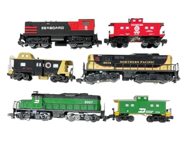 3 Lionel American Flyer Loco Caboose Pairs