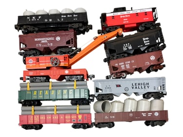 20 Assorted Lionel American Flyer Freight Cars