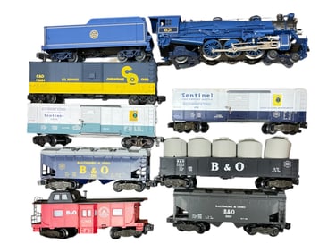 Lionel American Flyer Blue Comet Freight Set