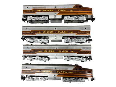 Lionel American Flyer Silver Flash ABBA Diesels