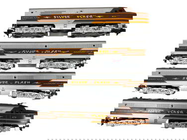 Lionel American Flyer Silver Flash ABBA Diesels (1 of 3)