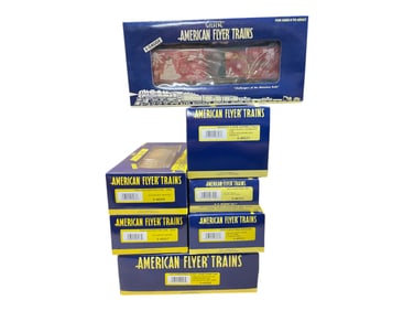 7pc Lionel American Flyer Freight Cars