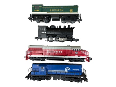 4 Lionel American Flyer & AM Locomotives