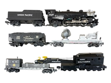 5pc Lionel American Flyer UP Work Train