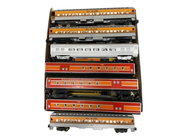 17pc modern S Gauge Rolling Stock