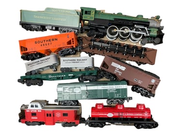 8pc Lionel American Flyer & AM Southern Set