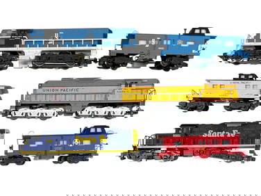 3 Lionel American Flyer Diesel & Caboose Pairs (1 of 3)