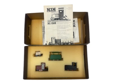 Unusual Feldbahn Brass Z Ga Yard Set