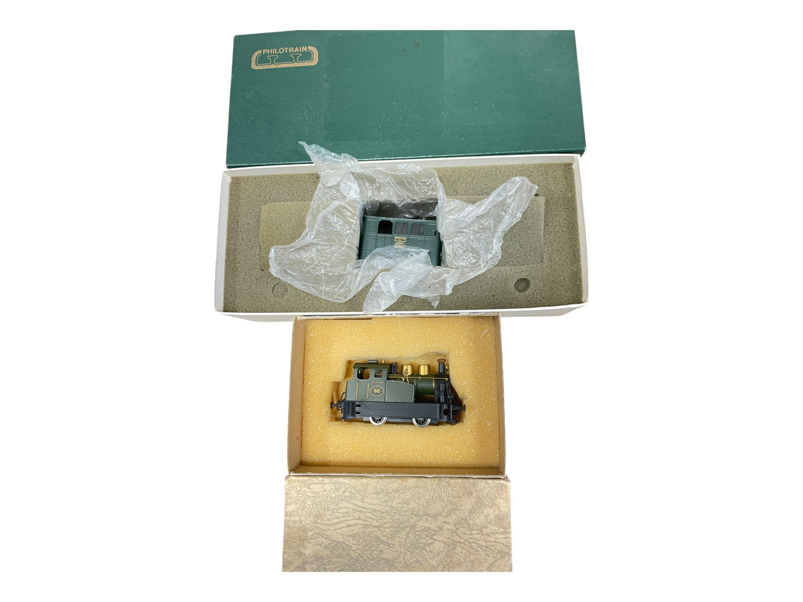 2 HO Brass Sweedish Tram Locomotives (1 of 3)