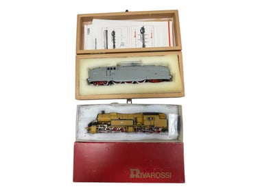 2 HO Brass European Outline Trains