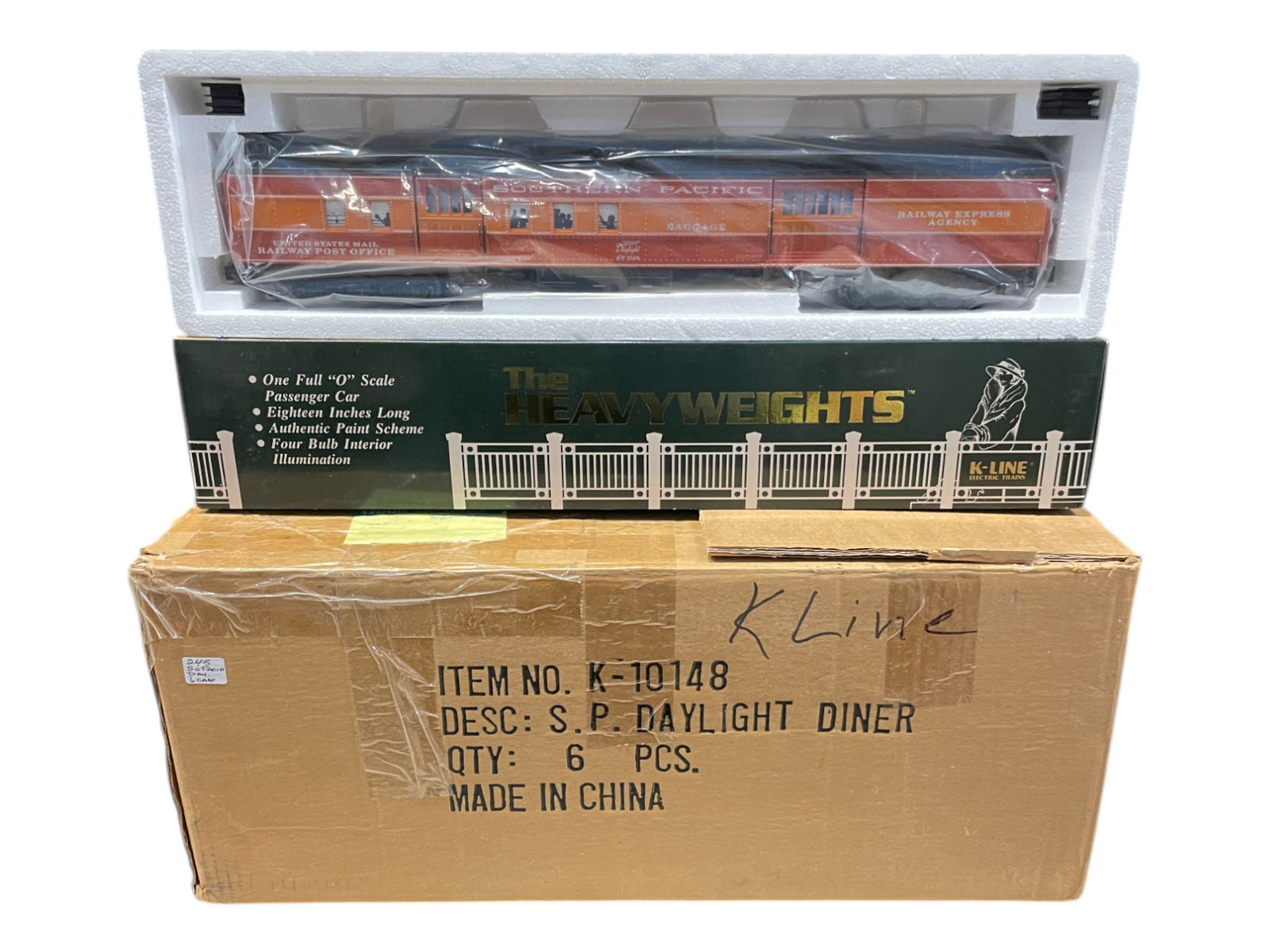 K-Line 10148 SP Heavyweight Passenger Cars (1 of 3)