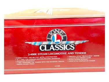 Lionel Classics MTH 13108 I400E Steamer