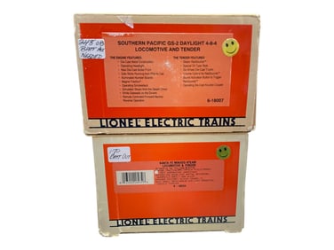 Lionel 18007 & 18034 Steam Locos