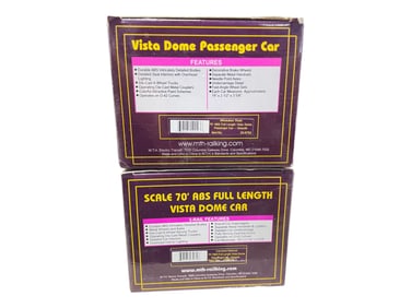 2 MTH Extrension Passenger Cars