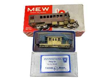 Brass HO Mac Railbus & Poling Car
