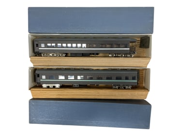 2 MSK HO Brass Passenger Cars