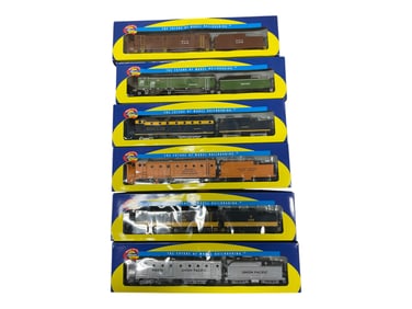 6 Assorted Athearn HO Snow Plow/Tender